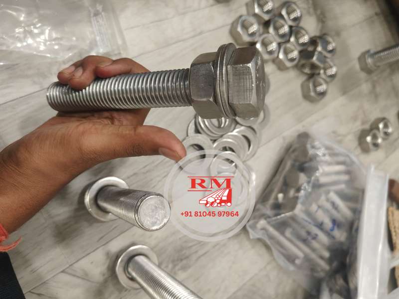Industrial Stainless Steel Hex Bolts and Nuts